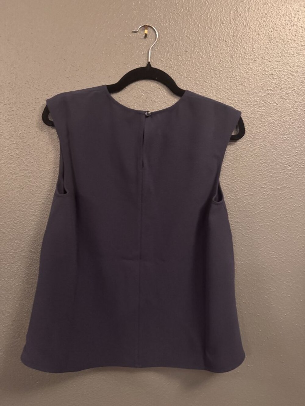 Saint Art - Black V Neck Top - Picture 2 of 2